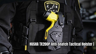 HUSHA introduceert nieuwe anti-ruk tactische holster voor TX200P
