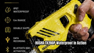 HUSHATX200P | Waterdicht in actie