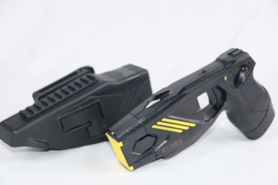 kopen HUSHA TX100P Bluetooth Stun Gun met BWC-activering, waterdicht IP57 en 55KV uitgangsspanning voor wetshandhaving online vervaardiging