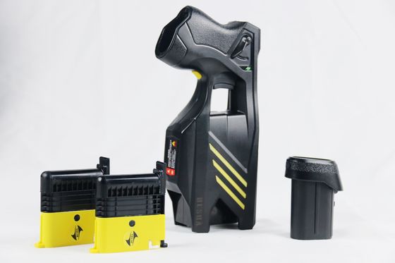 kopen HUSHA TX200P Waterdicht IP57 Stun Gun met dubbele patronen en digitaal display voor wetshandhaving online vervaardiging