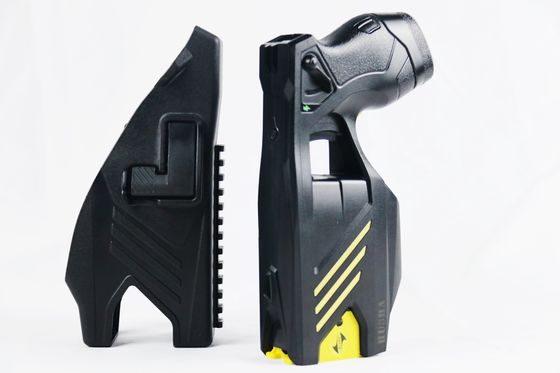 kopen HUSHA TX200P Stun Gun met dubbele cartridge, IP57 waterdicht en 55KV uitgangsspanning voor wetshandhaving online vervaardiging