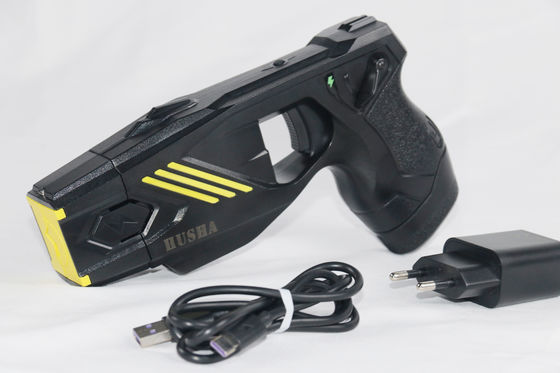 kopen HUSHA Oplaadbaar IP57 Waterdicht 55KV Uitgangsspanning Geleid Energiewapen Stun Gun voor wetshandhaving online vervaardiging