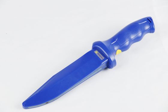 kopen HUSHA Blue Electric Control Training Dagger met High Voltage Arc Rechargeable Battery en Safety Switch voor realistische training online vervaardiging