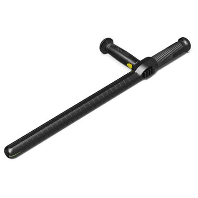 HUSHA SS400 T-type elektrische stun baton met oplaadbare lithiumbatterij en hoogspanningselektrische schok voor wetshandhaving